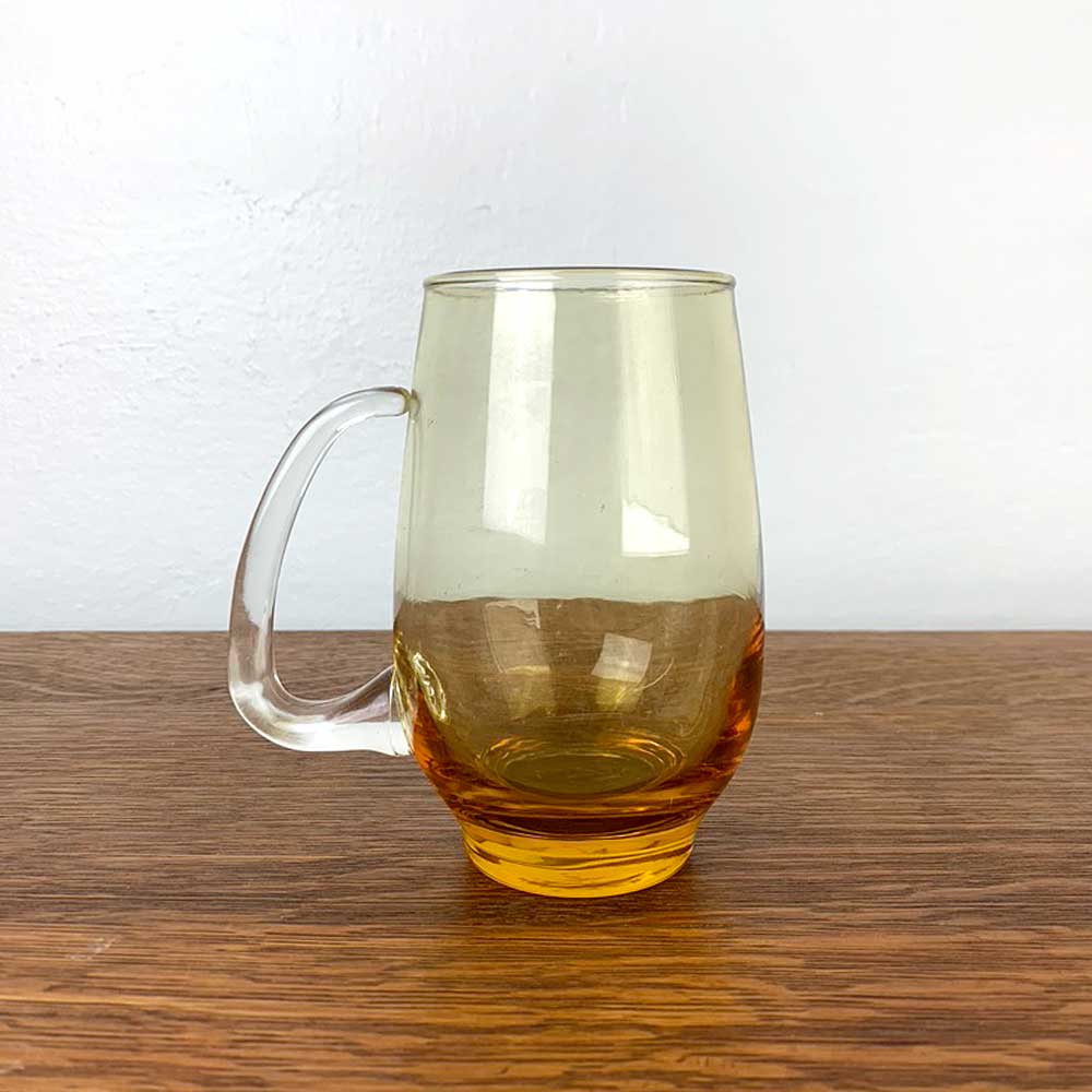 Amber Floating Handle Mug