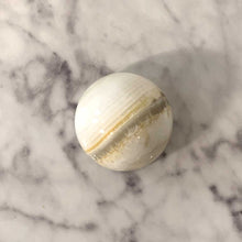 Load image into Gallery viewer, Domed Stripe Marble Paperweight
